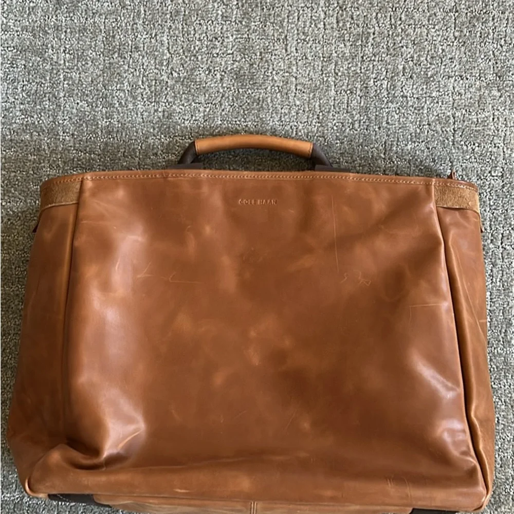 Cole Haan Tan Leather Tote